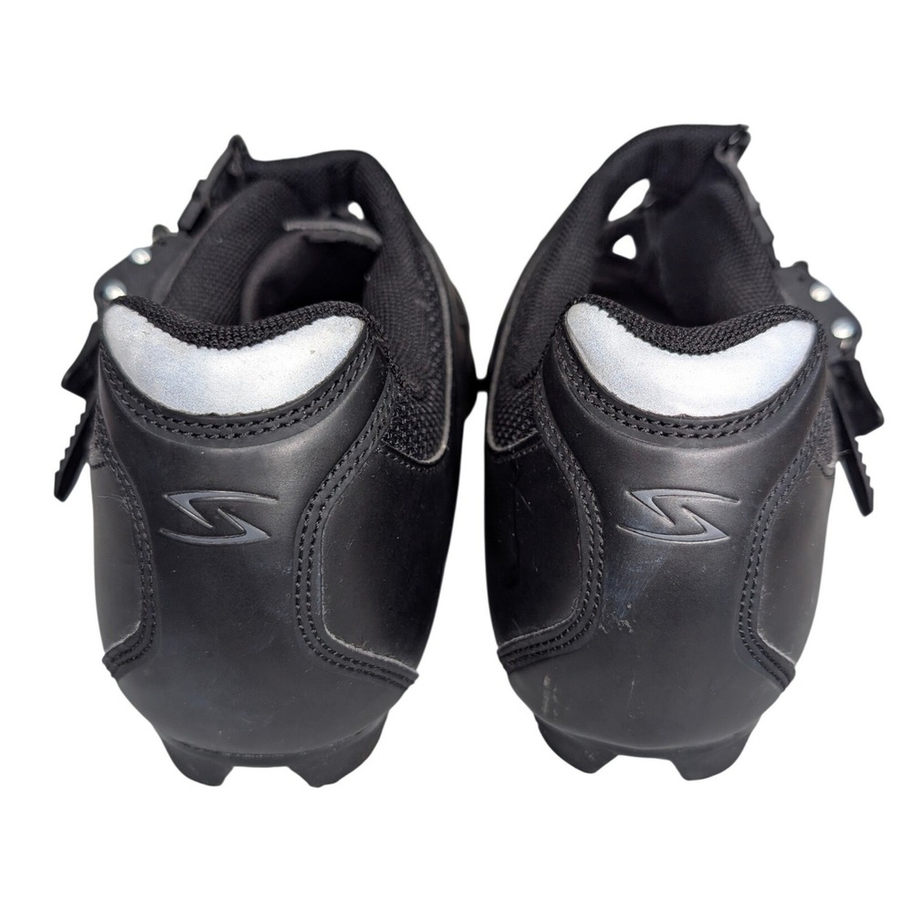 Serfas Switchback Clipless Cycling Shoes Men 9.5 EU 43 SPD MTB Trail Spin Black - Picture 5 of 10